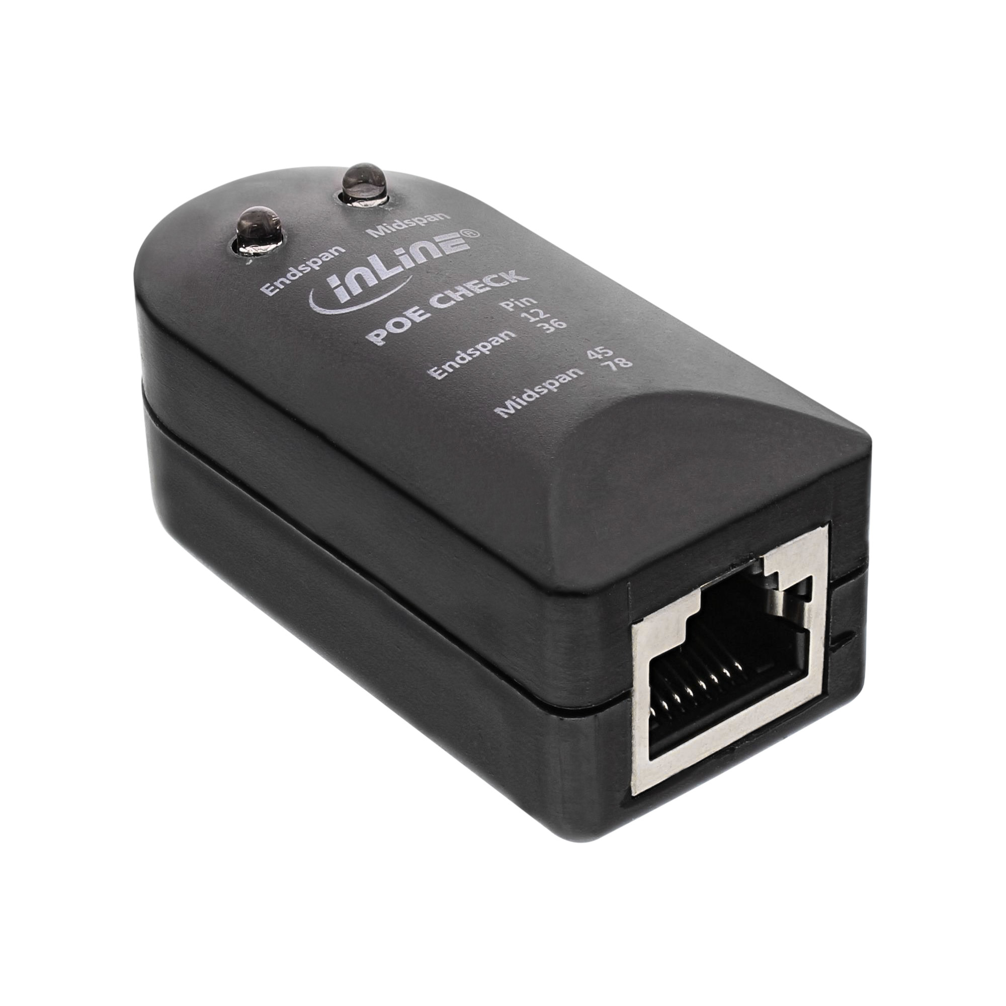 InLine PoE / PoE+ tester