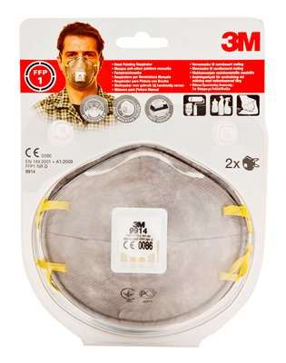 3M 9914C2 dust mask 2 pc(s) FFP1