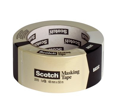 3M 2010-48C masking tape 50 m General purpose masking tape Beige