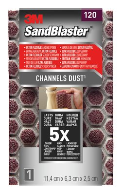 3M 9120SBE manual sanding supply Abrasive sheet P120 1 pc(s)