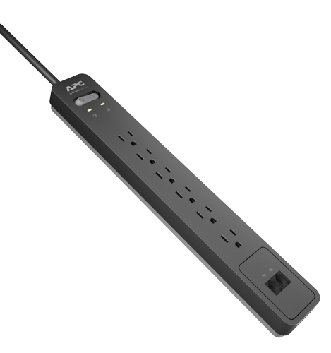 APC SurgeArrest PE6T Black 6 AC outlet(s) 120 V 1.83 m