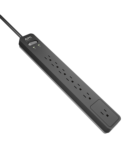 APC SurgeArrest PE76 Black 7 AC outlet(s) 120 V 1.83 m