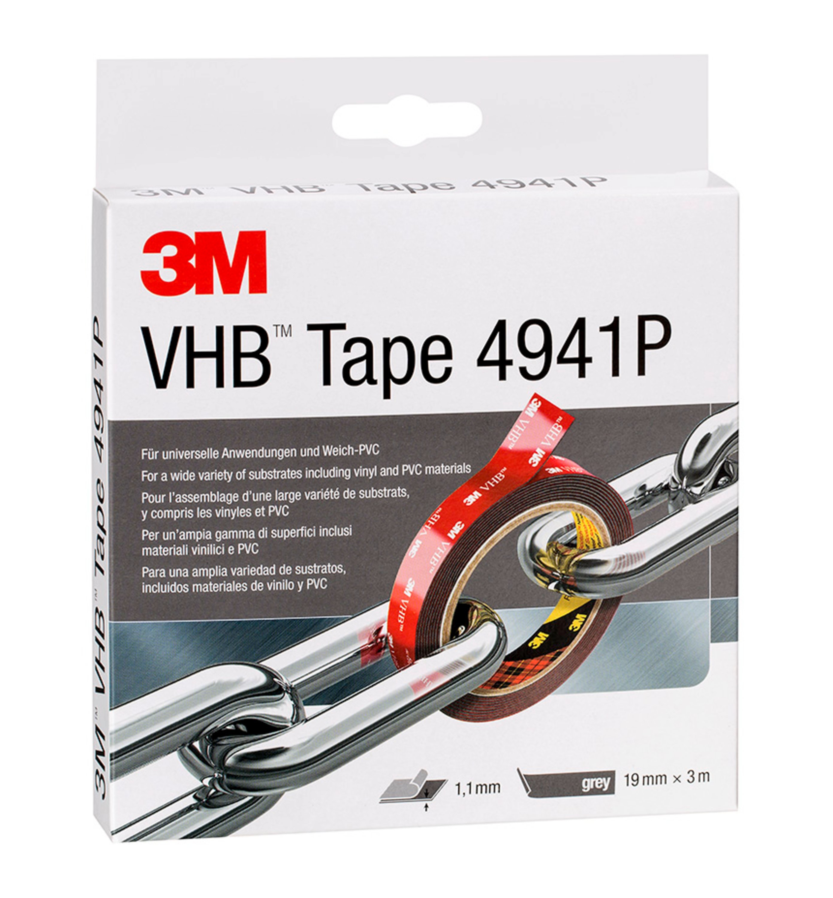 3M 4941193 duct tape Grey