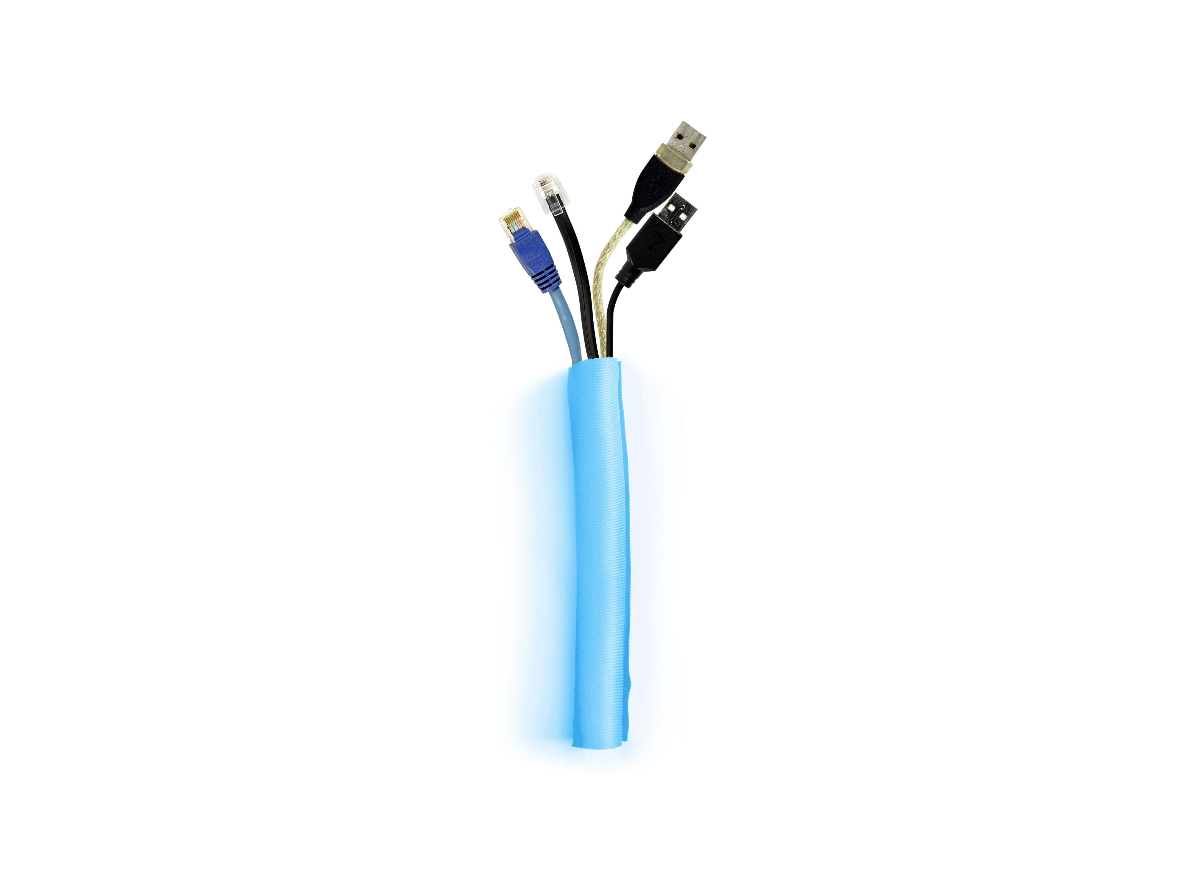 Multibrackets M Universal Cable Sock Self Wrapping 25mm Blue 25m
