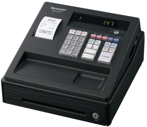 Sharp XEA147BK cash register Thermal inkjet 200 PLUs LED