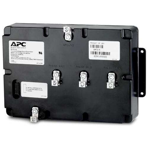 APC BMF3-A surge protector Black 208 V