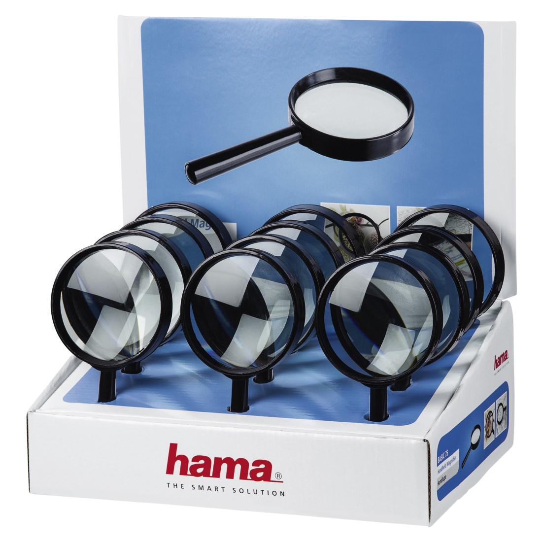 Hama Basic 75 magnifier 1.75x Black