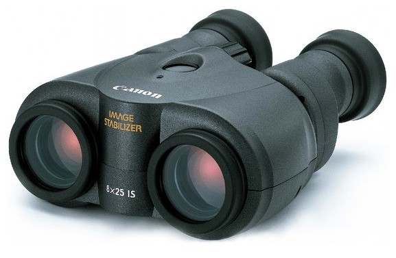 Canon 8×25 IS binocular Porro II Black