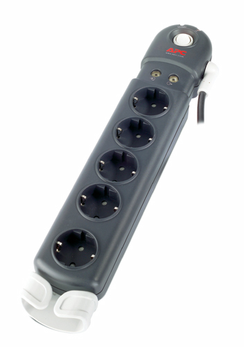APC SurgeArrest Essential Grey, White 5 AC outlet(s) 230 V 1.83 m