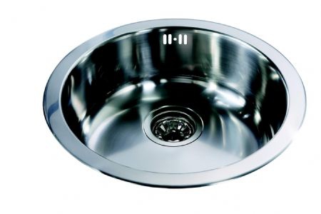 CDA KR21SS kitchen sink Undermount sink Circle Stainless steel