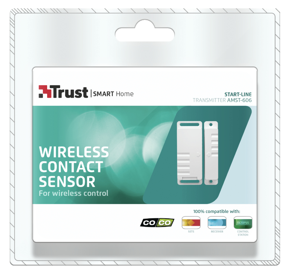 Trust AMST-606 light switch Plastic White