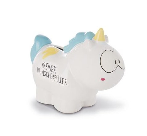NICI 42507 money box Blue, White