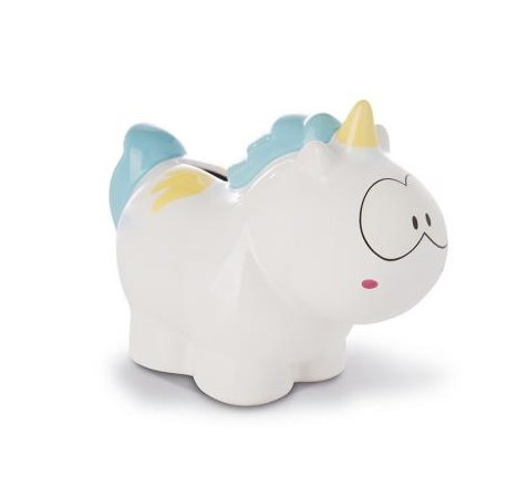 NICI Rainbow Flair money box Blue, White
