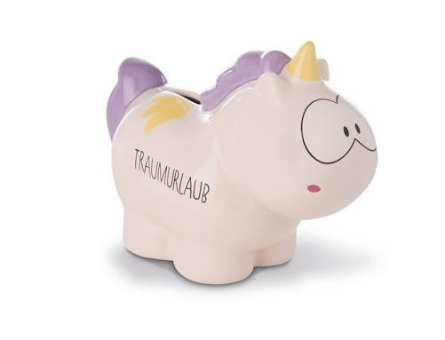 NICI 42514 money box Pink, Violet Ceramic