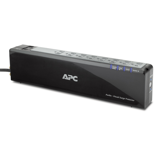 APC P8VNTG surge protector Black 120 V