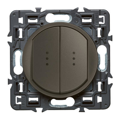 Legrand 0 995 25 electrical switch Graphite