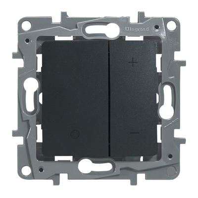 Legrand 0 966 38 electrical switch Black