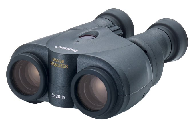 Canon 8 X 25 IS binocular Porro II Black