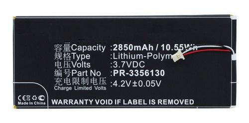 CoreParts TABX-BAT-HPG213SL industrial rechargeable battery Lithium Polymer (LiPo) 2850 mAh 3.7 V