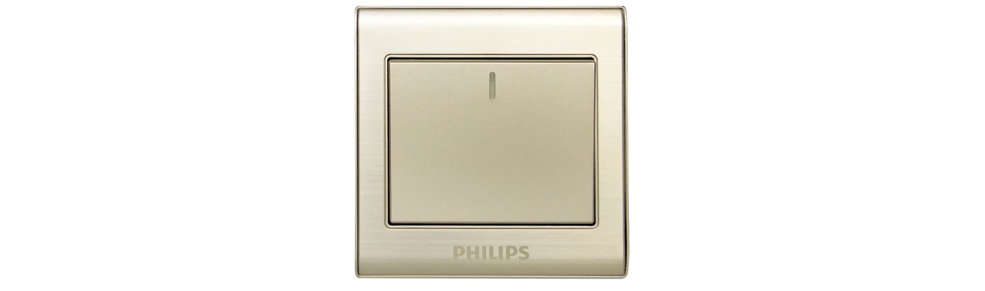 Philips 692341078062800 light switch Polycarbonate (PC) Champagne, Gold