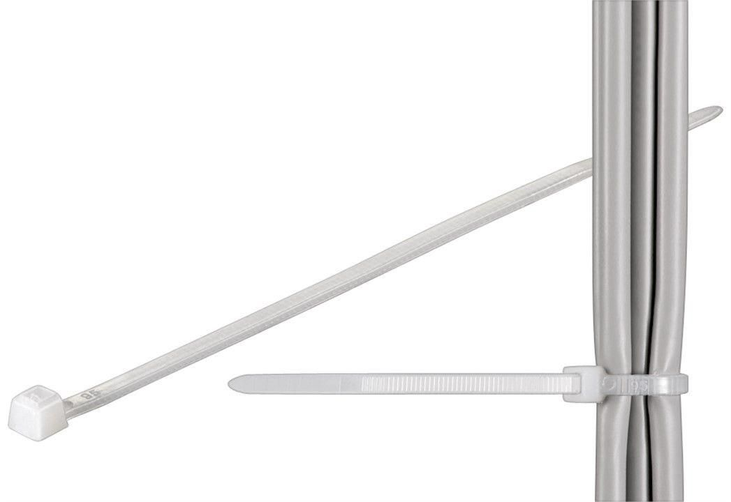 Microconnect CABLETIE7 cable tie Releasable cable tie Transparent 100 pc(s)