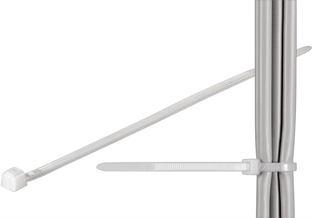 Microconnect CABLETIE8 cable tie Releasable cable tie Transparent 100 pc(s)
