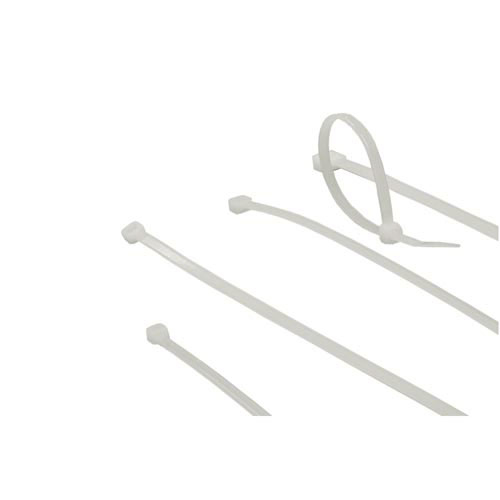 ACT Cable ties transparant, length 280 mm,width 4.8 mm
