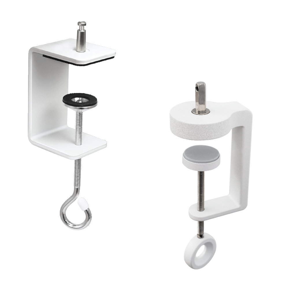BenQ 5J.W3P14.001 clamp Swivel clamp White