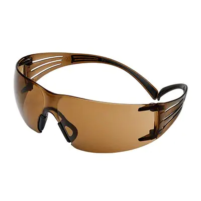 3M 7100148082 safety eyewear Safety goggles Brown