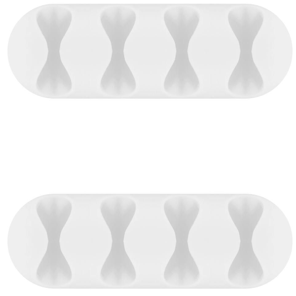 Microconnect CABLEMANA-16W cable organizer Floor Cable holder White 2 pc(s)