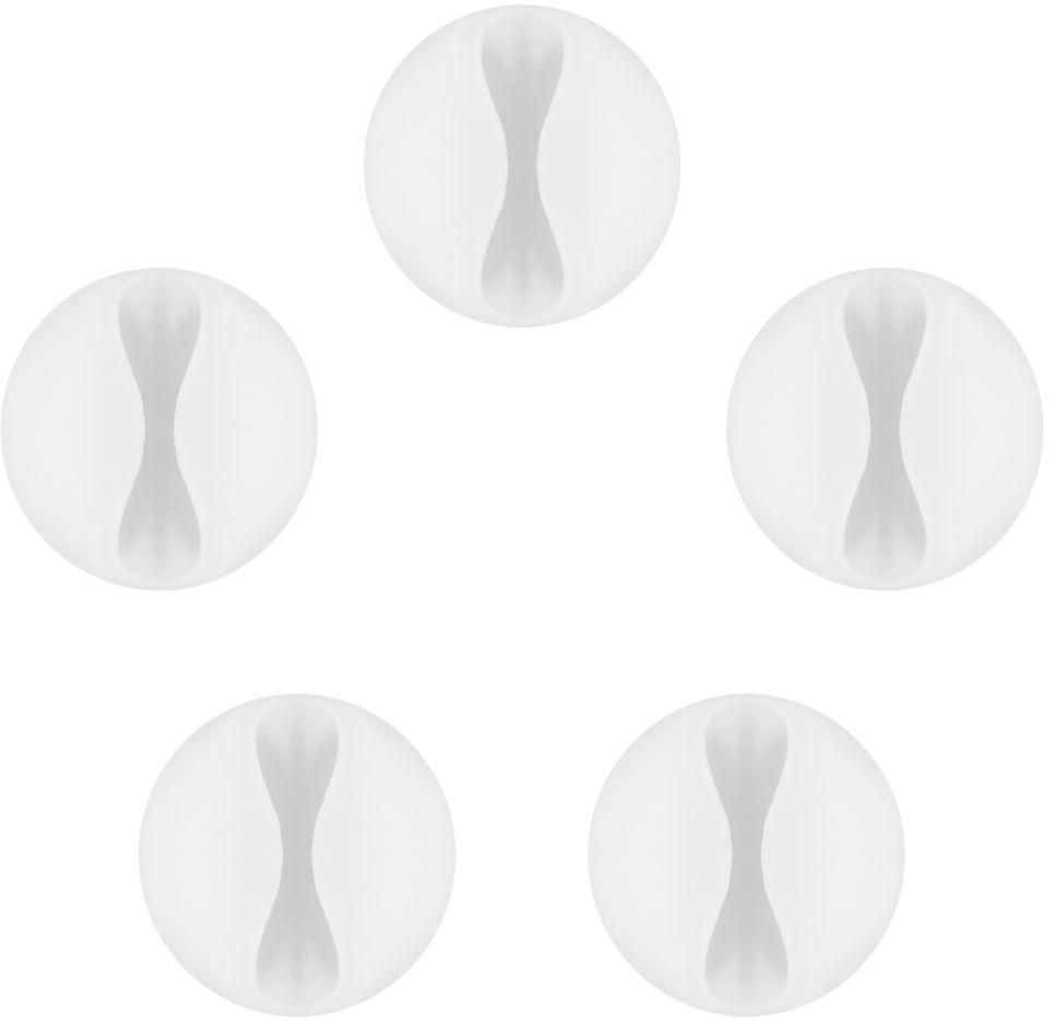 Microconnect CABLEMANA-5W cable organizer Floor Cable holder White 5 pc(s)