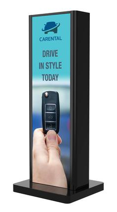 Peerless KIP588-2LG-EUK signage display enclosure