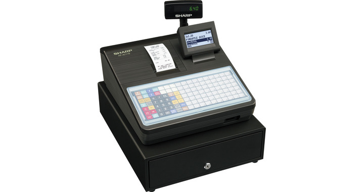 Sharp XE-A217X cash register Direct thermal LCD