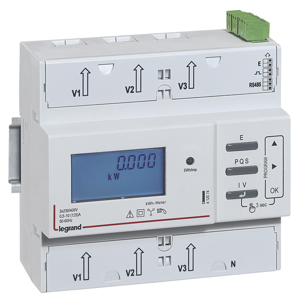 Legrand 412075 energy cost meter
