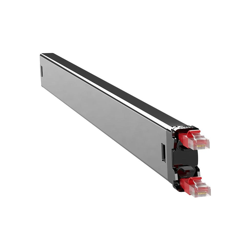 PATCHBOX C60STPXC6XXX1R cable organizer Rack Cable tray Black, Red, Silver 1 pc(s)