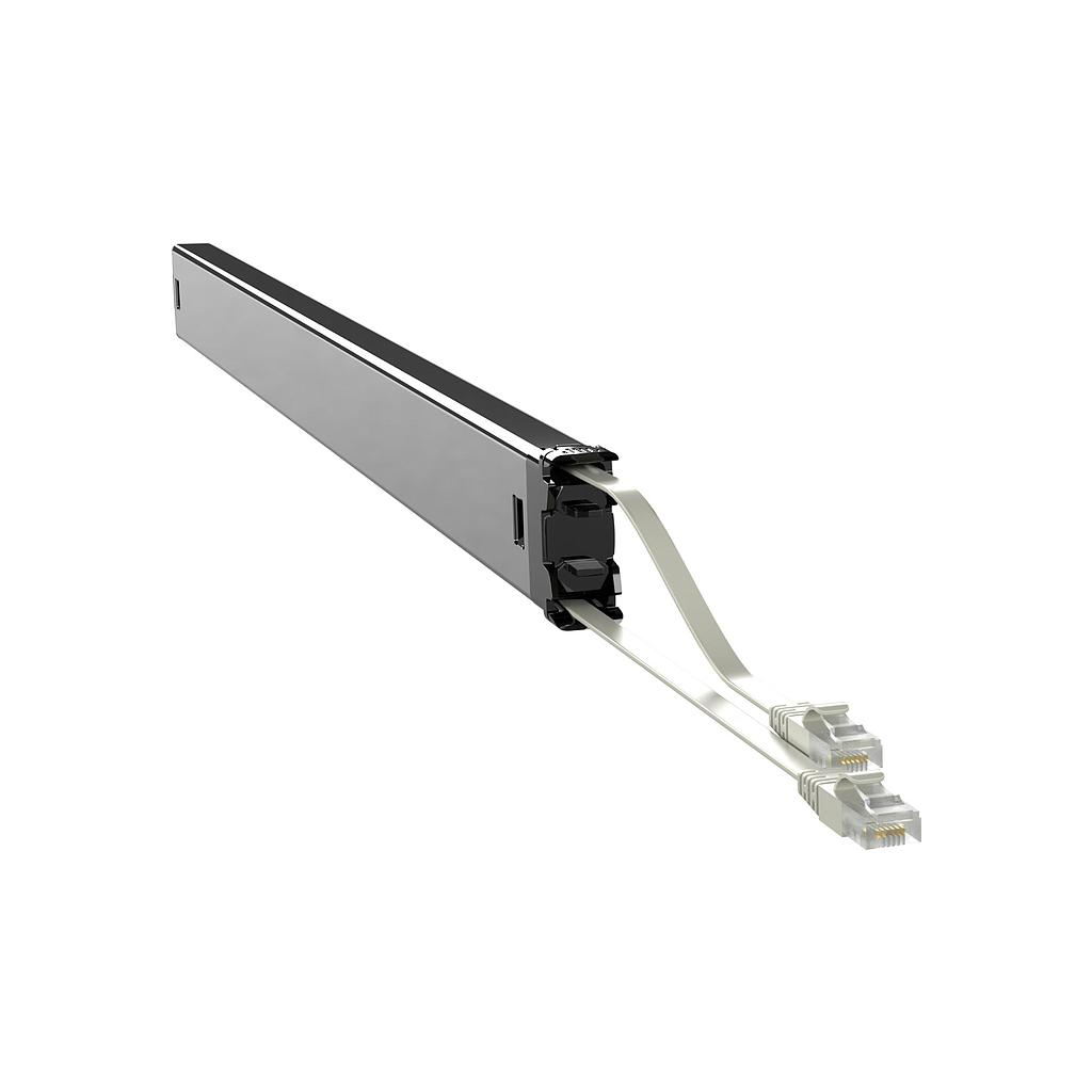PATCHBOX C60STPXC6X31GY cable organizer Rack Cable tray Black, Grey, Silver 1 pc(s)