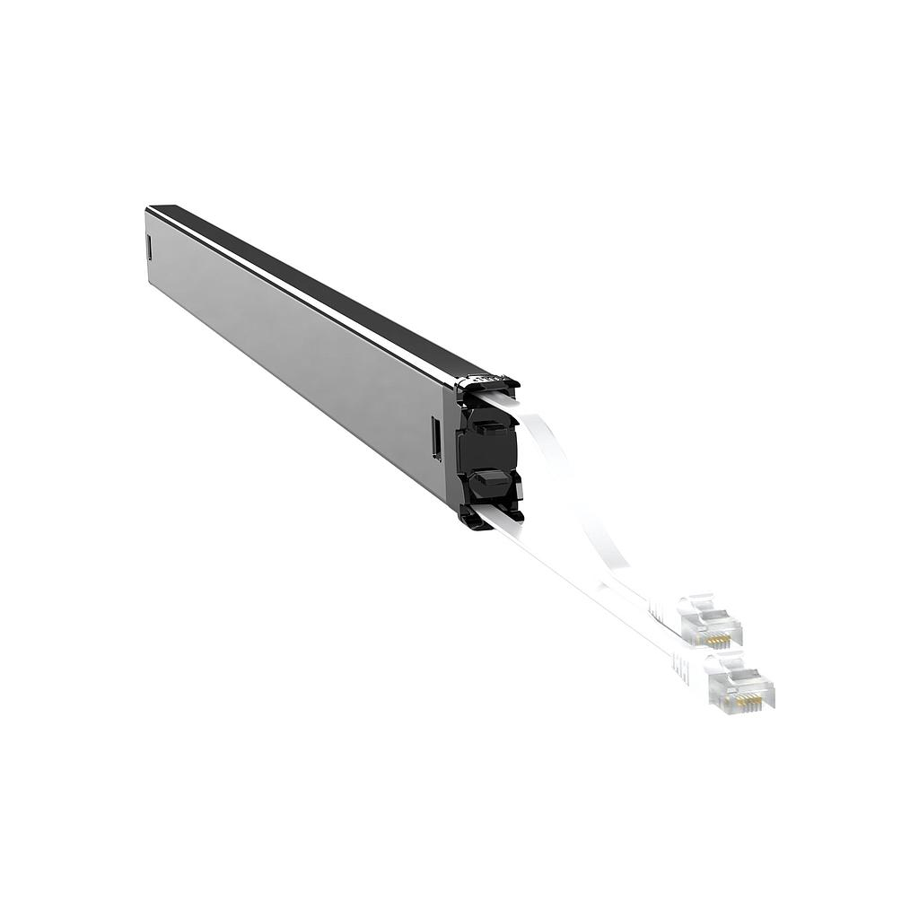 PATCHBOX C60STPXC6XX31W cable organizer Rack Cable tray Black, Silver, White 1 pc(s)