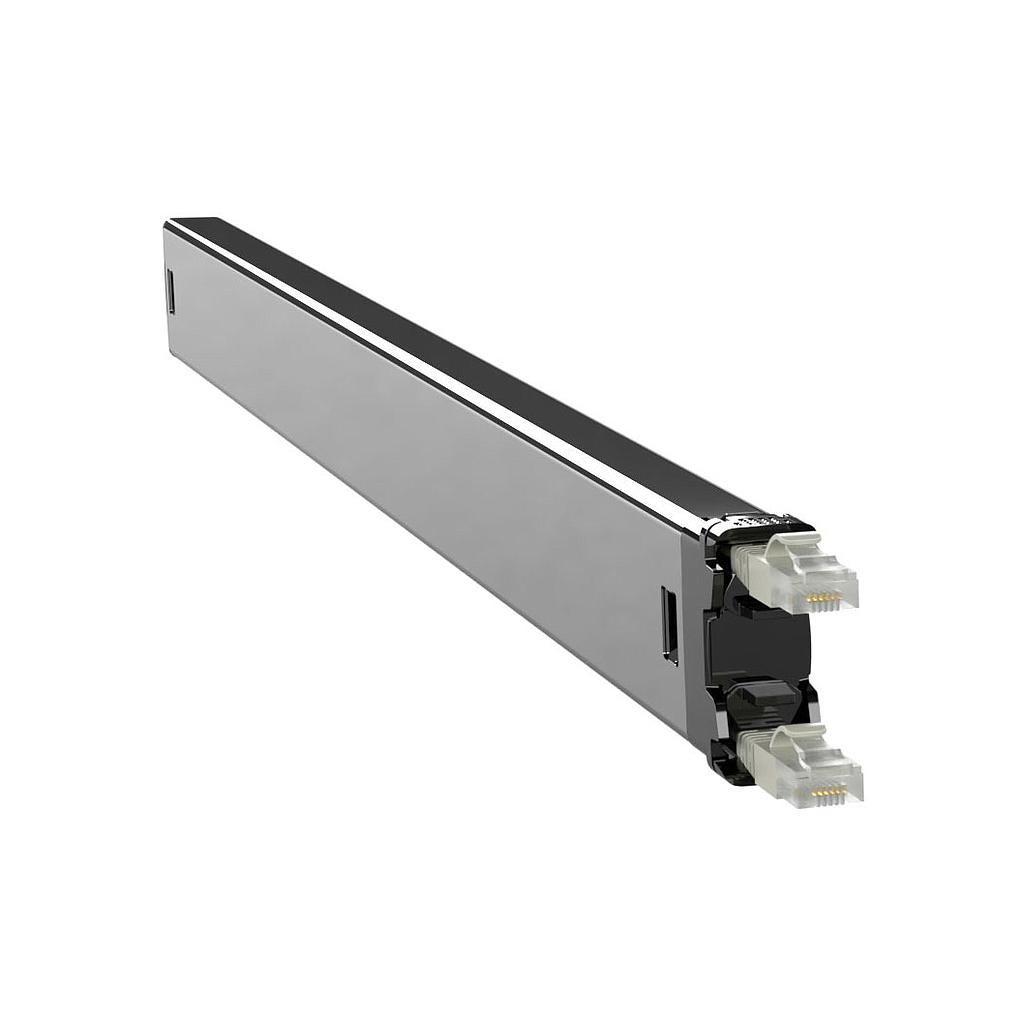 PATCHBOX C60STPXC6XX1GY cable organizer Rack Cable tray Black, Grey, Silver 1 pc(s)