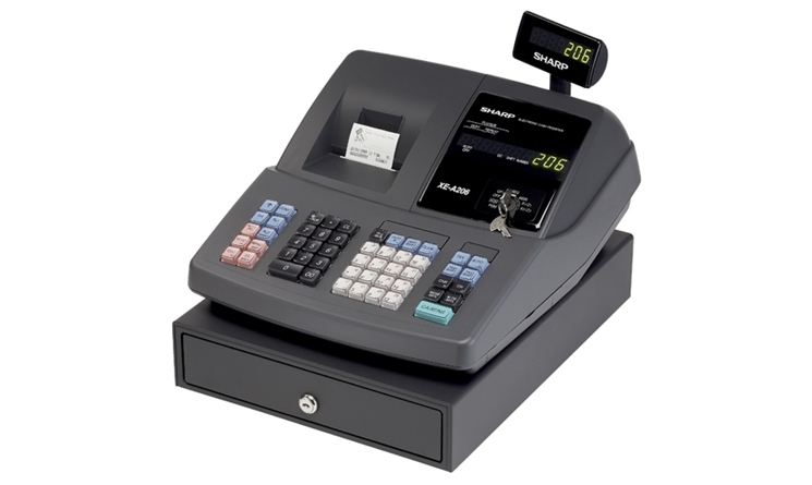 Sharp XEA-206 cash register Thermal inkjet LED