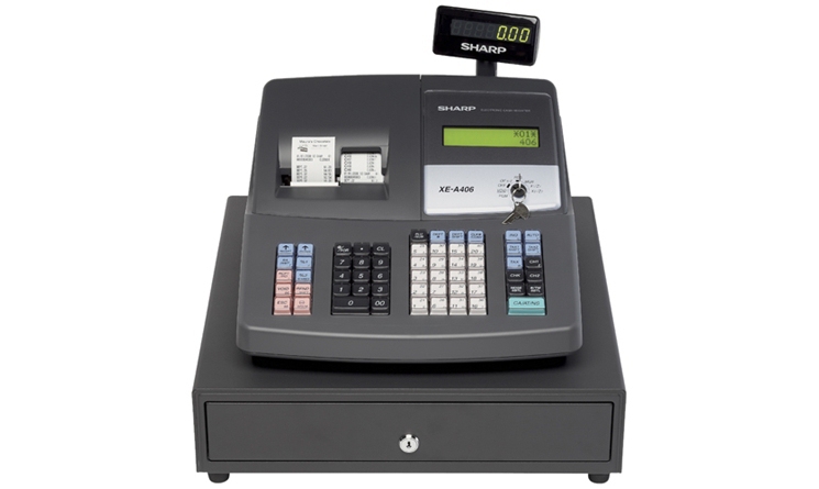 Sharp XEA-406 cash register Thermal inkjet 7000 PLUs