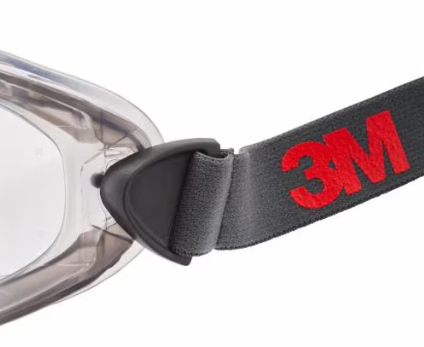 3M 2891S-SGAF Safety goggles Grey, Red