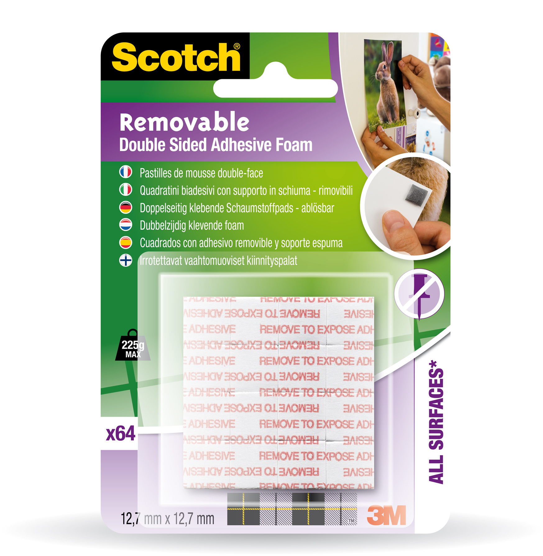 3M 108-EURO mounting tape/label