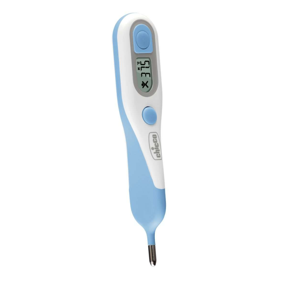 Chicco 00009594000000 digital body thermometer Remote sensing thermometer Blue, White Universal Buttons