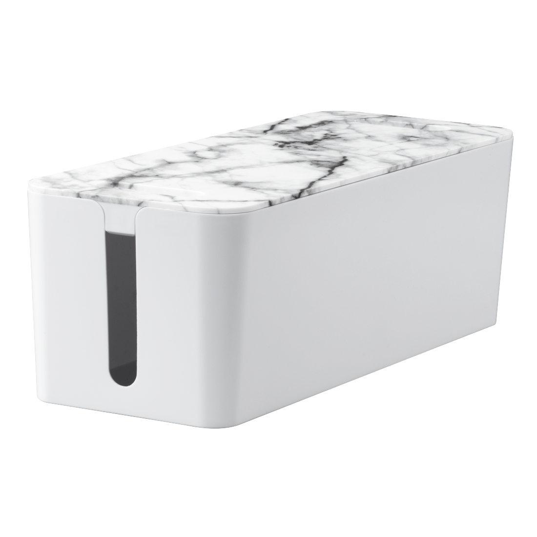 Hama Marble Design Maxi Cable box White 1 pc(s)