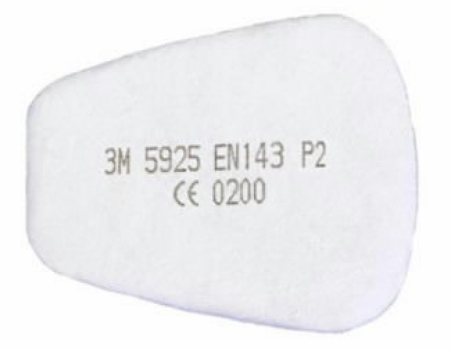 3M Partikelfilter 5925 Particulate filter 80 pc(s)