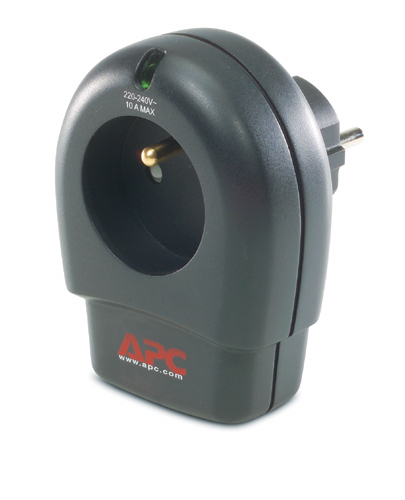 APC Essential SurgeArrest 1 outlet with Phone Protection 230V Black 1 AC outlet(s) 1.8 m