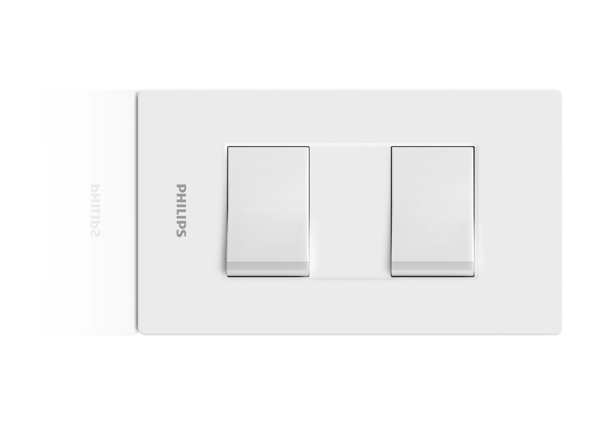 Philips 8718699673826 light switch Polycarbonate (PC) White