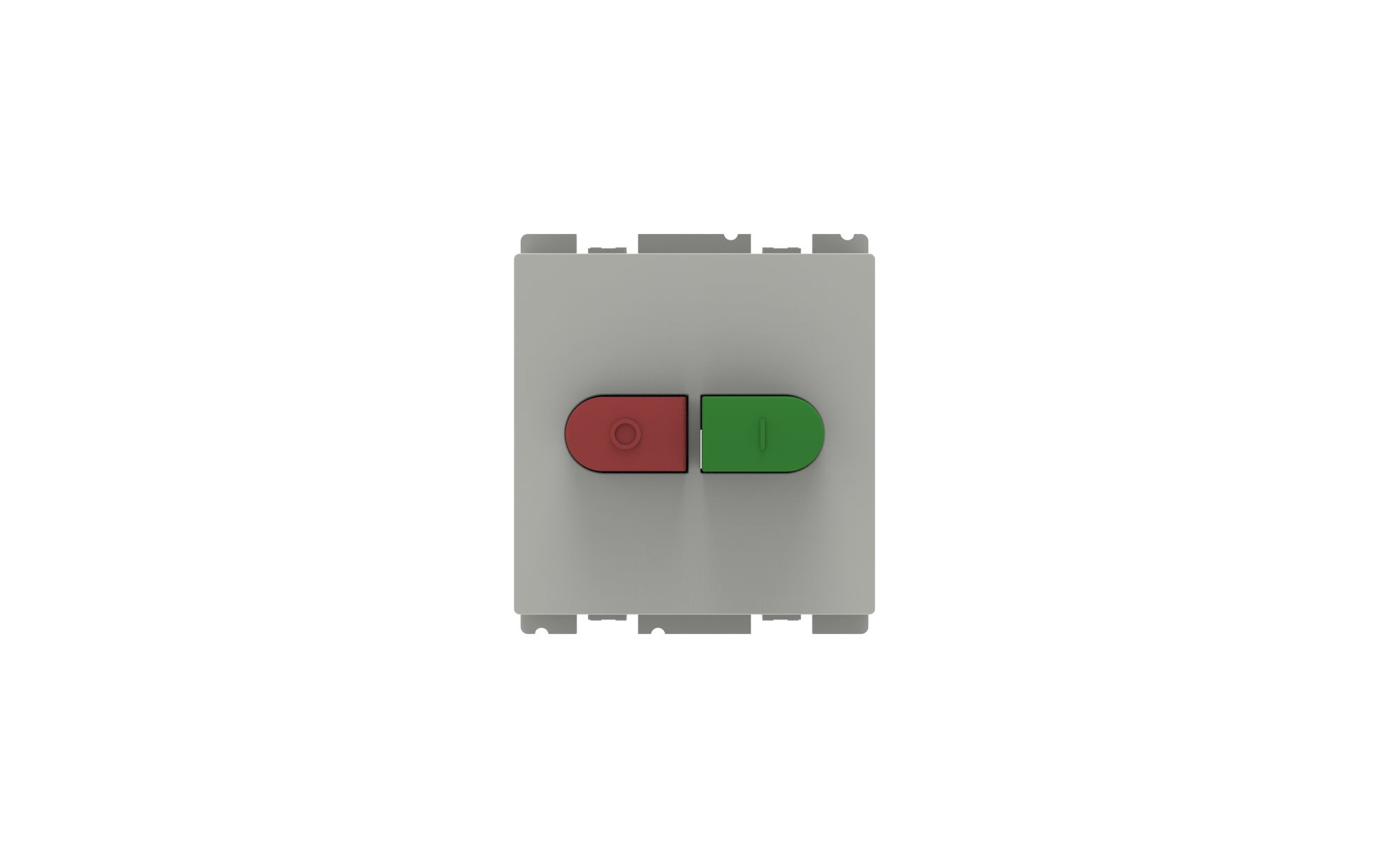 Philips 913713990701 light switch Metal, Plastic White