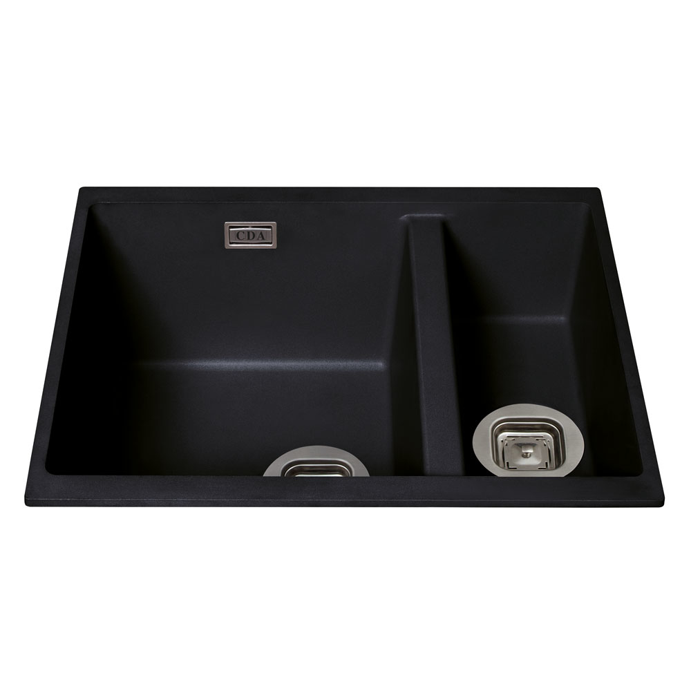 CDA KMG31BL kitchen sink Top-mounted sink Rectangular Granite