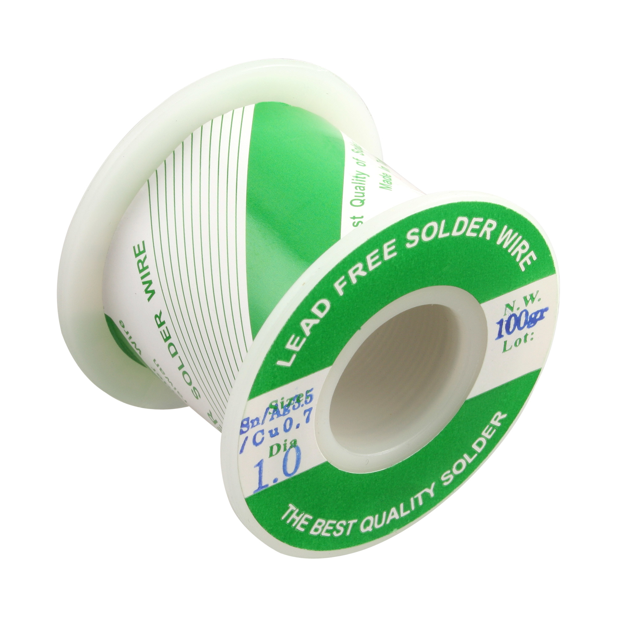 InLine Soldering Tin diameter 1.0mm 100g spindle lead-free